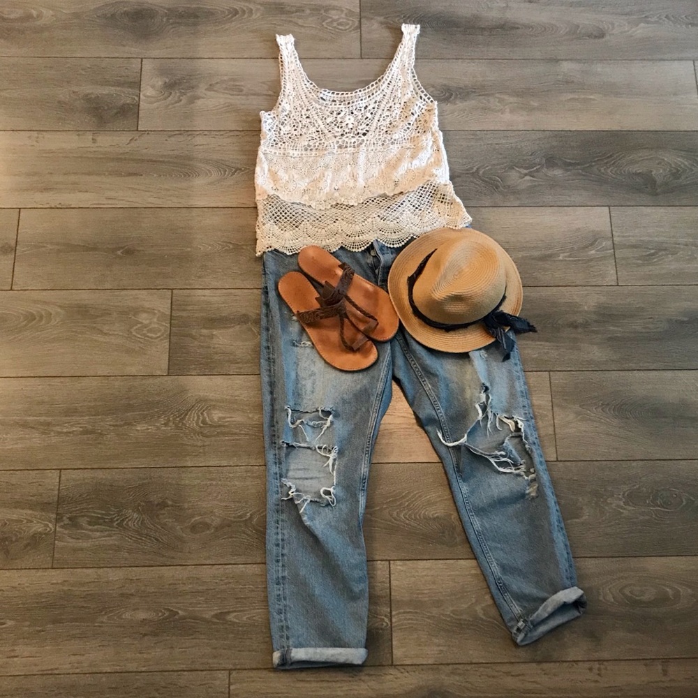 AE Lace Tank Top